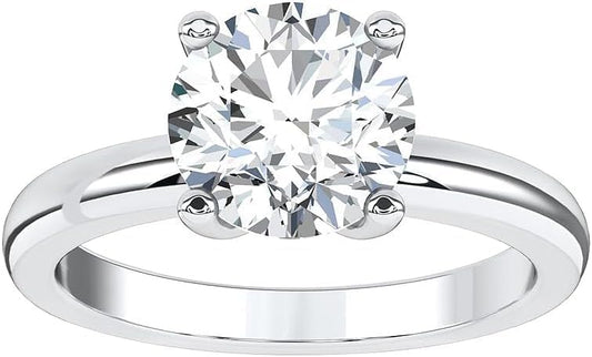 Pricing for a 3-Carat F/VS1 Oval Diamond Solitaire (14k Yellow Gold Setting)