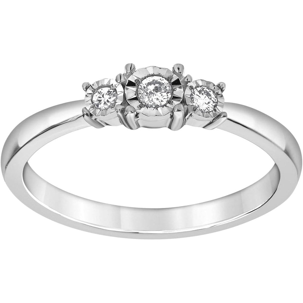 0.10 Carat Lab Grown Diamond Trio Fashion Ring - Future Jewelry