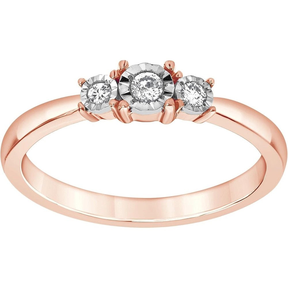0.10 Carat Lab Grown Diamond Trio Fashion Ring - Future Jewelry