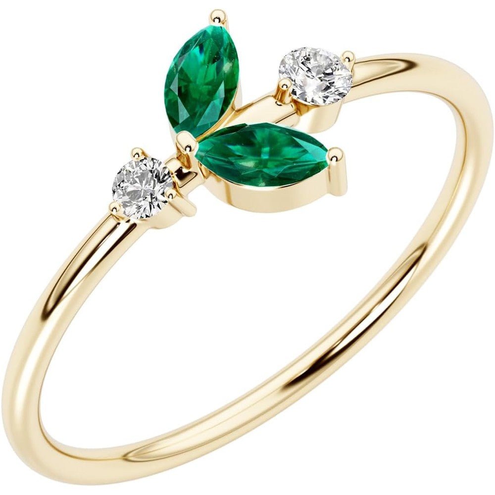 0.12 Carat Lab Grown Diamond Stackable Ring - Future Jewelry