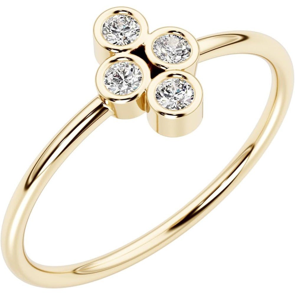 0.12 Carat Lab Grown Diamond Stackable Ring - Future Jewelry