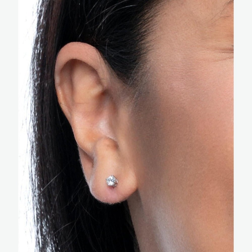 0.25–1 Carat Lab Grown Diamond Stud Earrings 14K Gold - Future Jewelry