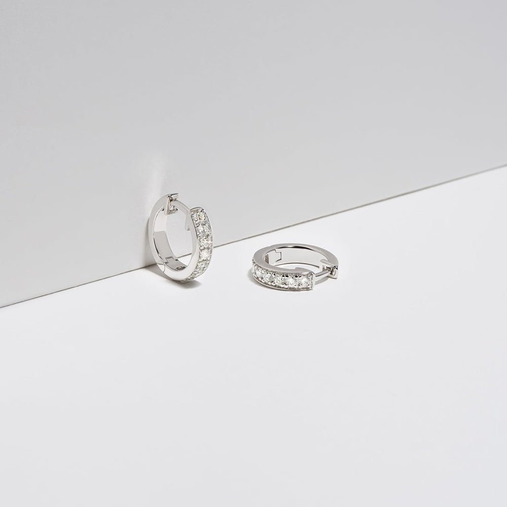 0.50 Carat Lab Grown Diamond Hoop Earrings - Future Jewelry