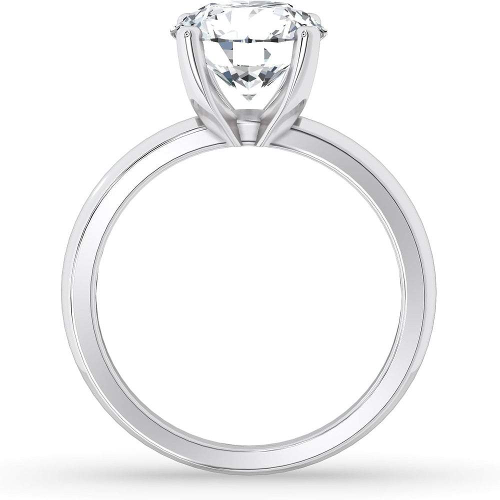 0.50–5.00 Carat Lab Grown Diamond Solitaire Engagement Ring - Future Jewelry