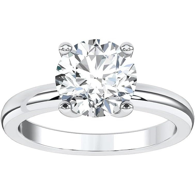 0.50–5.00 Carat Lab Grown Diamond Solitaire Engagement Ring - Future Jewelry