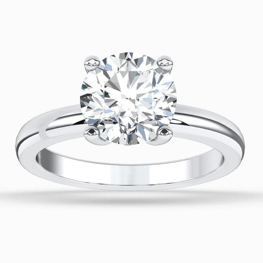 0.50–5.00 Carat Lab Grown Diamond Solitaire Engagement Ring - Future Jewelry