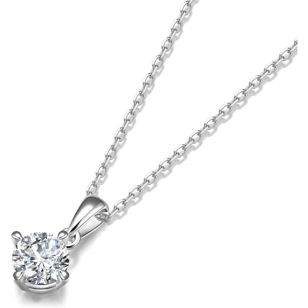0.50–6.00 Carat Lab Grown Diamond Solitaire Pendant Necklace - Future Jewelry