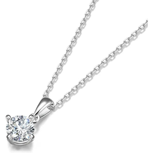 0.50–6.00 Carat Lab Grown Diamond Solitaire Pendant Necklace - Future Jewelry
