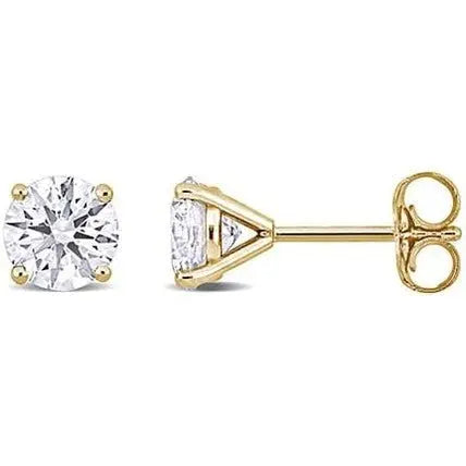 1 to 5 Carat Lab Grown Diamond Stud Earrings for Women - Future Jewelry