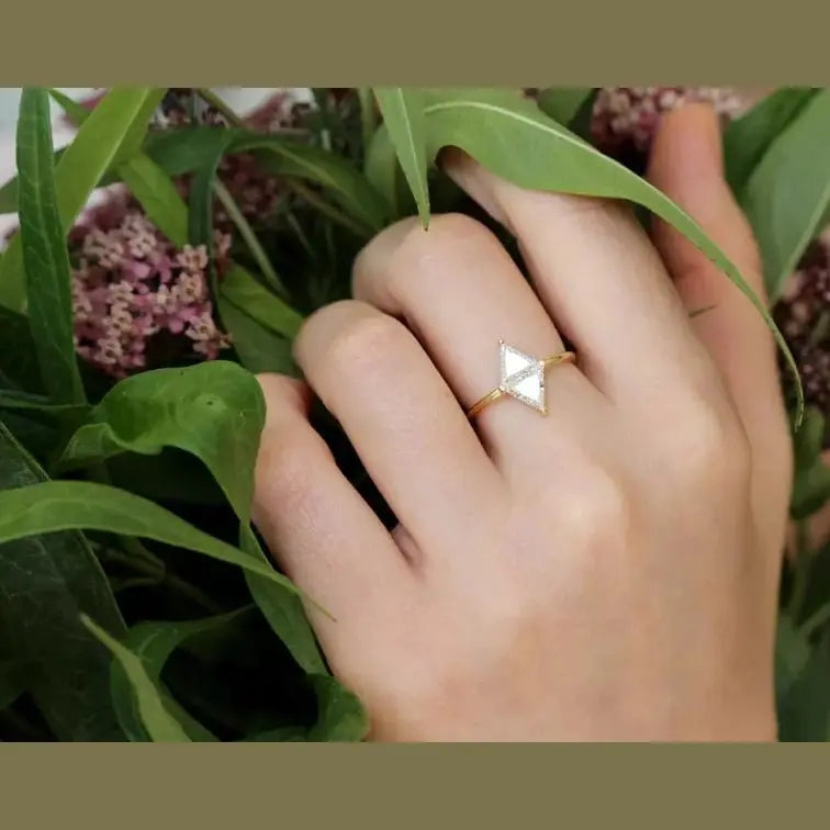 3 Carat Lab-Grown Diamond Engagement Ring in 18K Yellow Gold - Future Jewelry