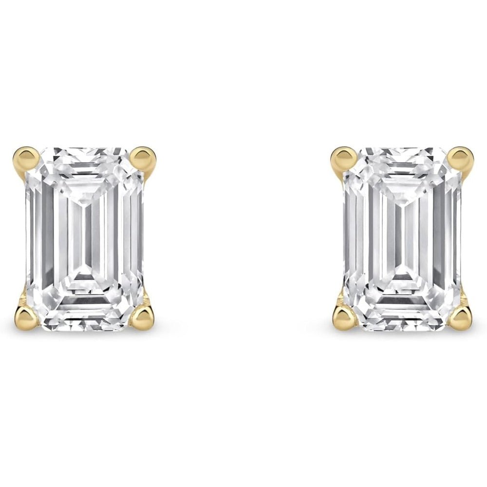 1.00 Carat Lab Grown Diamond Solitaire Stud Earrings - Future Jewelry