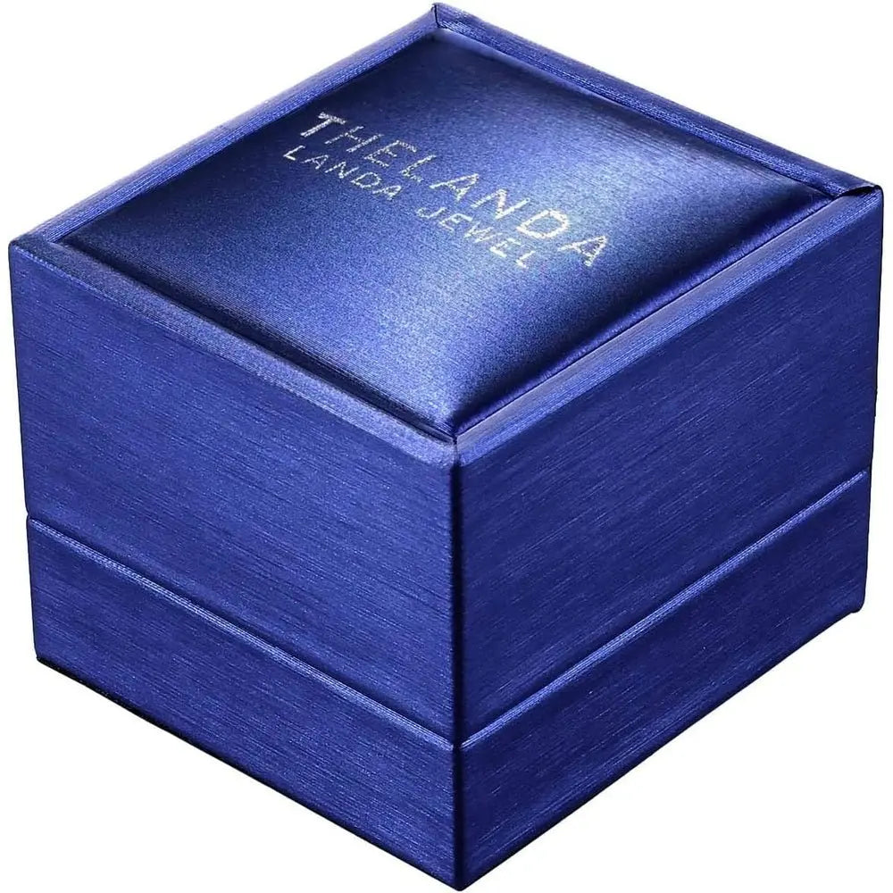 10k white gold 1.0 CT Classic 6 - Prong Simulated Diamond or Genuine Lab Grown Diamond Engagement Ring Graduated Side Stones Promise Bridal Ring - Future Jewelry