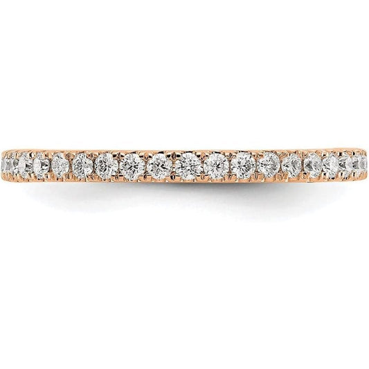 1/2 Carat Lab Grown Diamond Band in 14K Rose Gold - Future Jewelry
