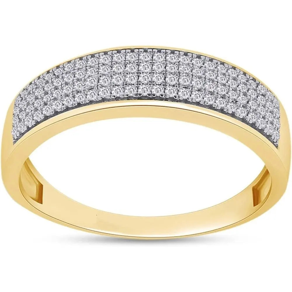 1/2 Carat Men’s Lab Grown Diamond Band in 14K Gold - Future Jewelry
