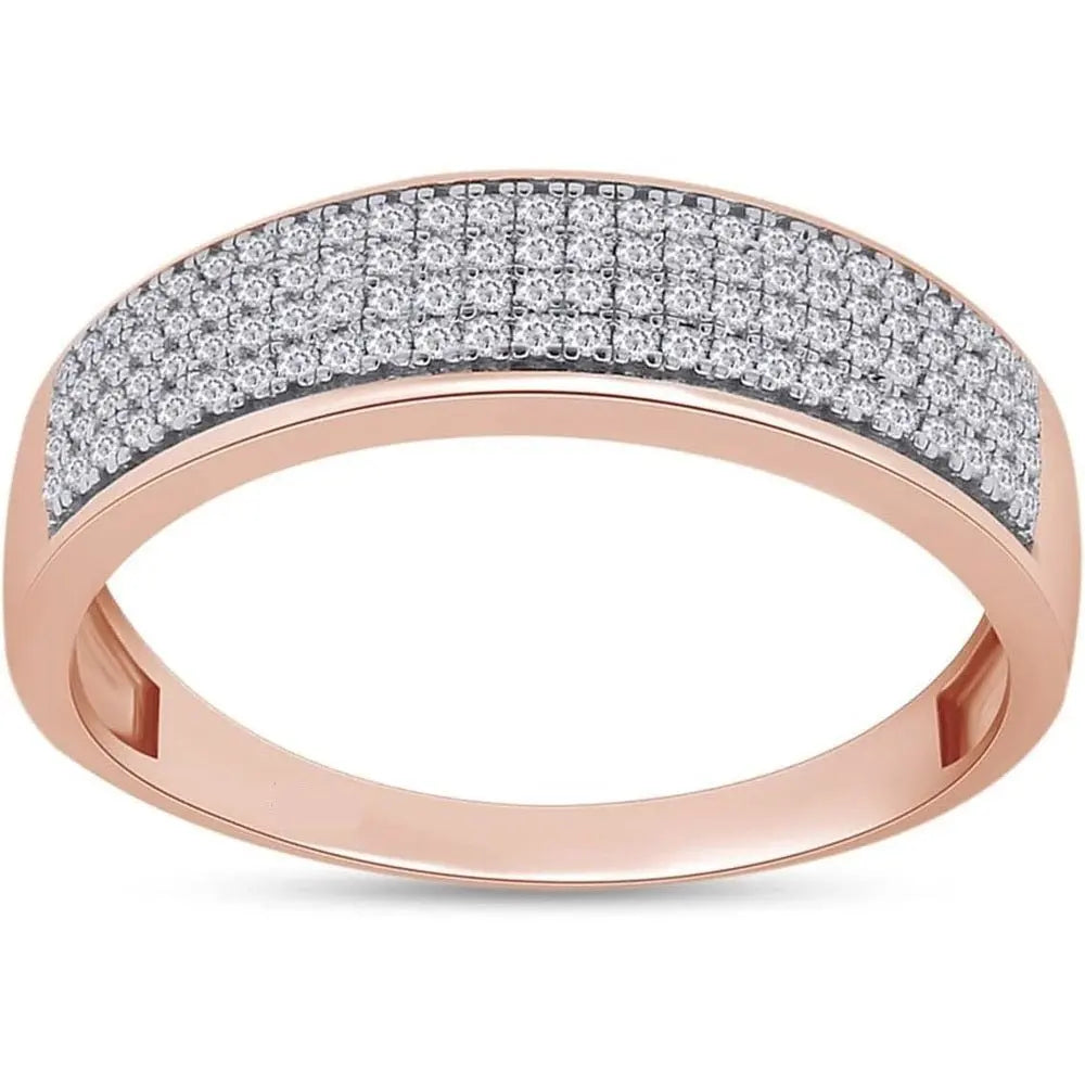 1/2 Carat Men’s Lab Grown Diamond Band in 14K Gold - Future Jewelry