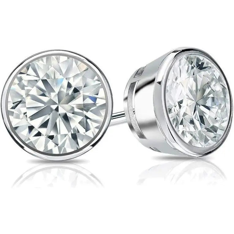 1/3 Carat Lab Grown Diamond Stud Earrings in 14K Gold - Future Jewelry