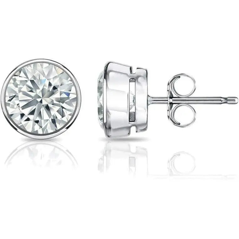 1/3 Carat Lab Grown Diamond Stud Earrings in 14K Gold - Future Jewelry