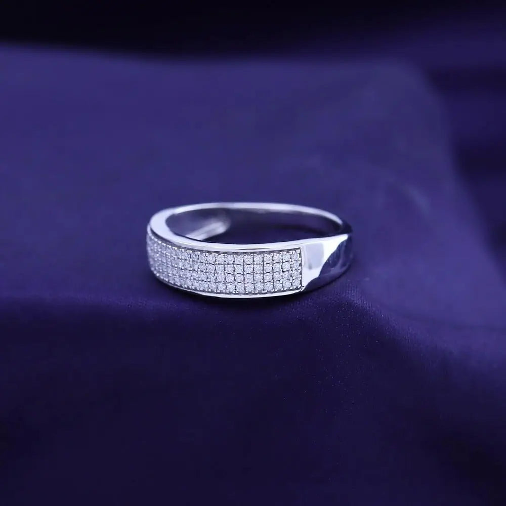 1/2 Carat Men’s Lab Grown Diamond Band in 14K Gold - Future Jewelry