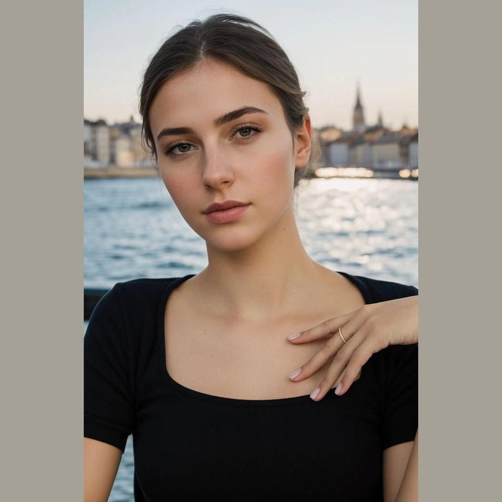 14k Solid Gold Petite Full Diamond Eternity Band Ring for women, 0.32~0.36ct,DEF VS~VVS,Wedding,No fading, No allergies,Lab grown Diamond - Future Jewelry