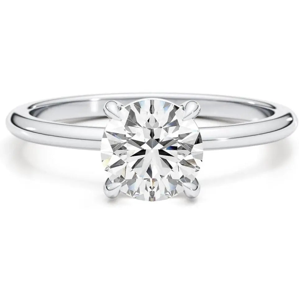 14k White Gold Engagement Ring/Wedding Ring With 0.20 to 2.00 Carats Lab Grown Diamond (E Color, VS1 Clarity) Rings For Women - Future Jewelry
