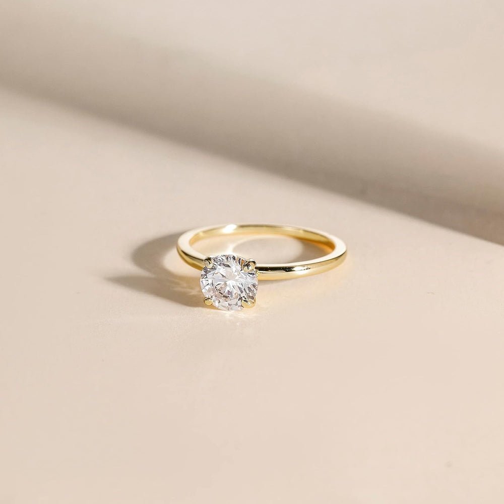 1.5 Carat Lab Grown Diamond Engagement Ring in Silver - Future Jewelry