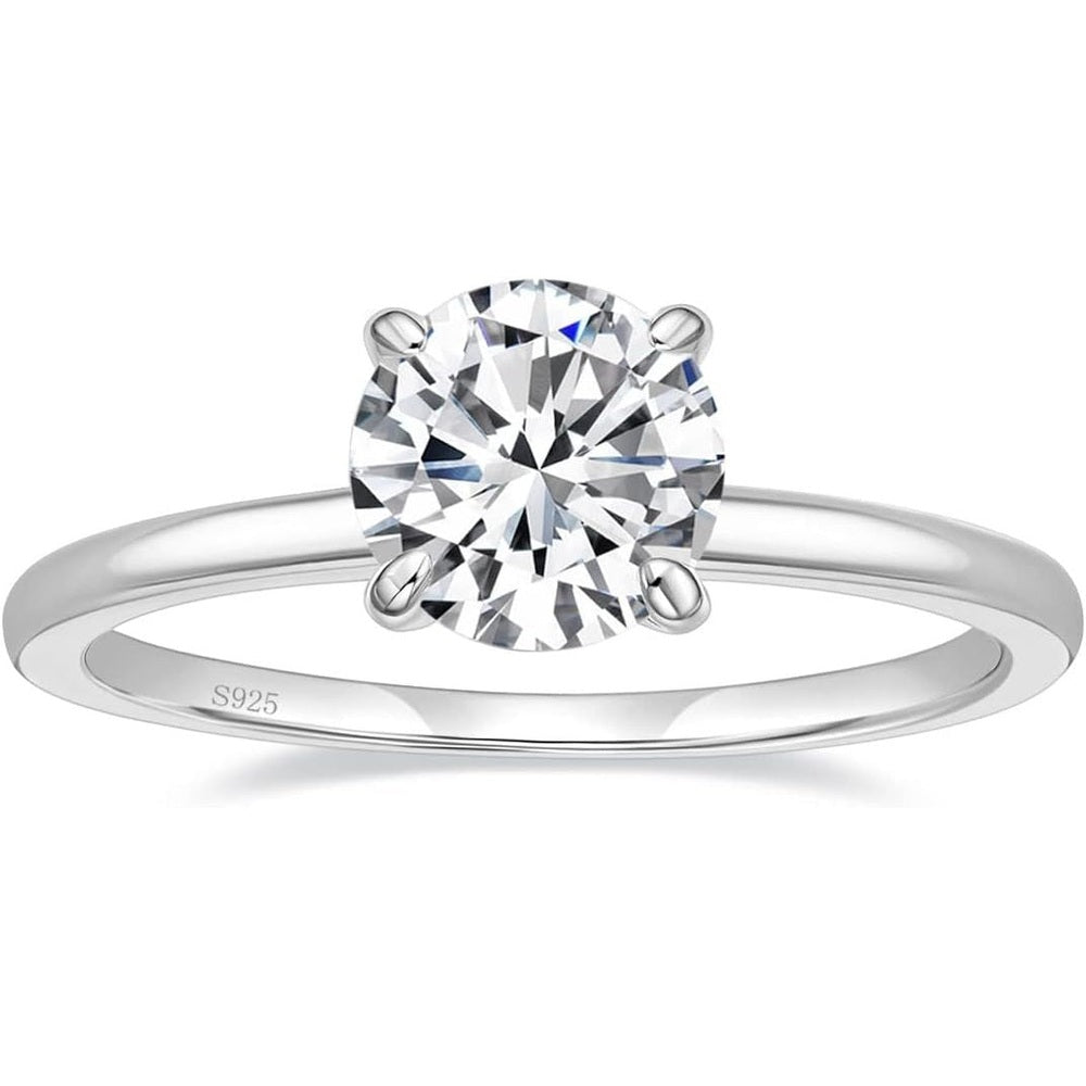 1.5 Carat Lab Grown Diamond Engagement Ring in Silver - Future Jewelry