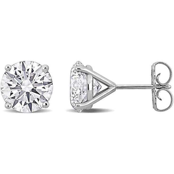 1–5 Carat Lab Grown Diamond Stud Earrings – 4 Prong Set - Future Jewelry
