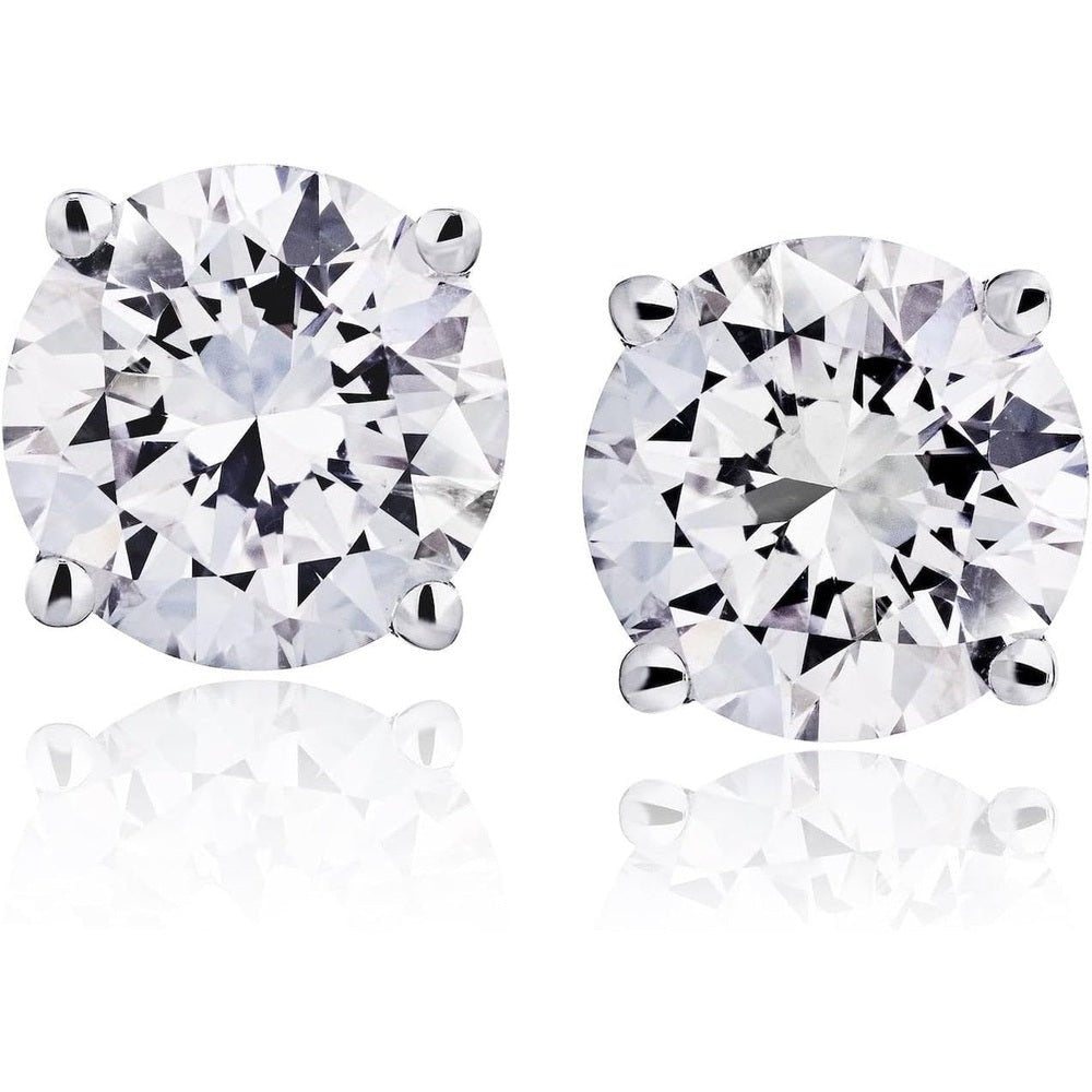 1–6 Carat Lab Grown Diamond Stud Earrings in 14K Gold - Future Jewelry