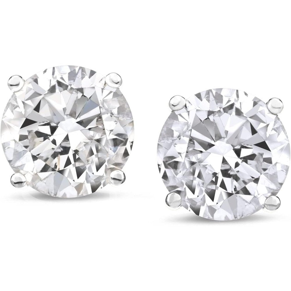 1–6 Carat Lab Grown Diamond Stud Earrings in 14K Gold - Future Jewelry