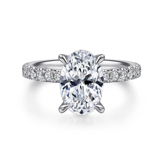 1.95 Carat Lab - Grown Diamond Engagement Ring in 14K White Gold - Future Jewelry