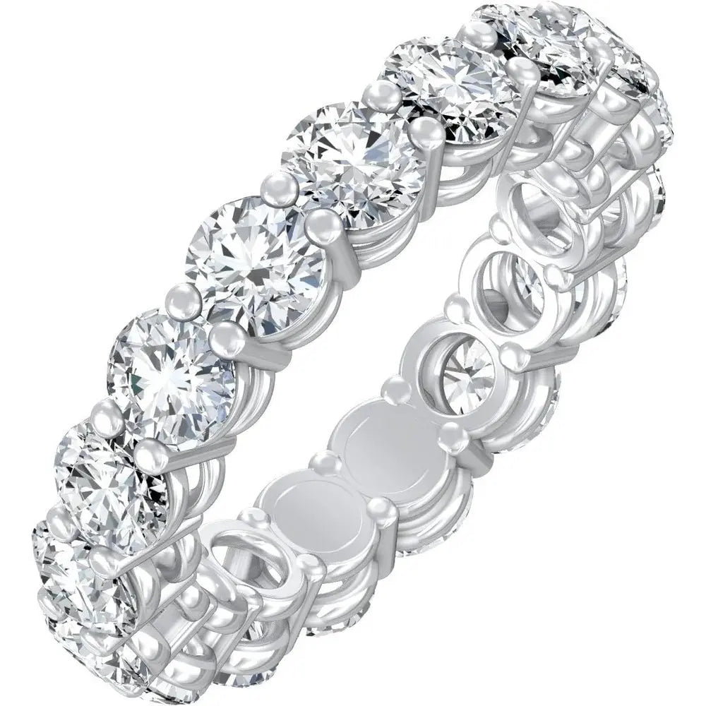 2 Carat to 5 Carat Lab Diamond Eternity Band Ring for Women - Future Jewelry