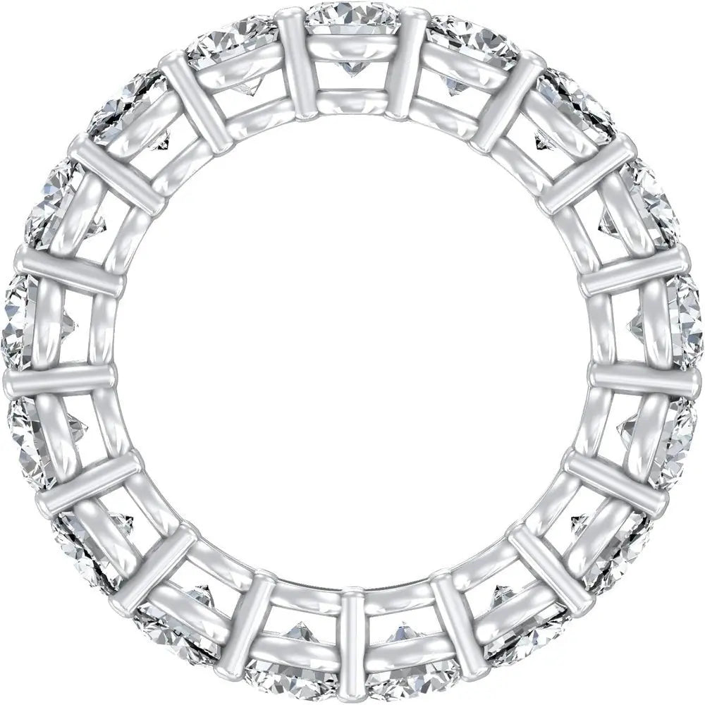 2 Carat to 5 Carat Lab Diamond Eternity Band Ring for Women - Future Jewelry