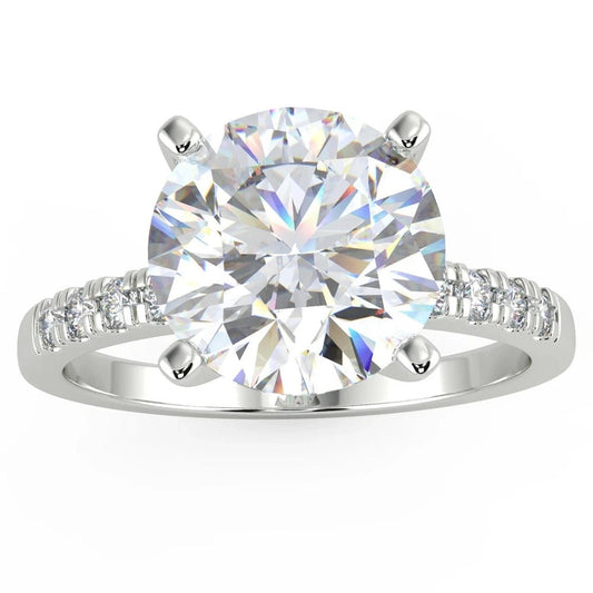 2.15 Carat Lab - Grown Diamond Engagement Ring in 14K White Gold - Future Jewelry