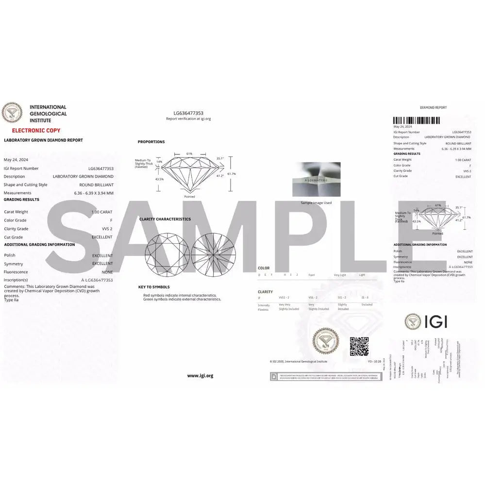 3.75 Carat Round - Cut Halo Solar Diamond Engagement Ring – Certified, 14K White Gold - Future Jewelry