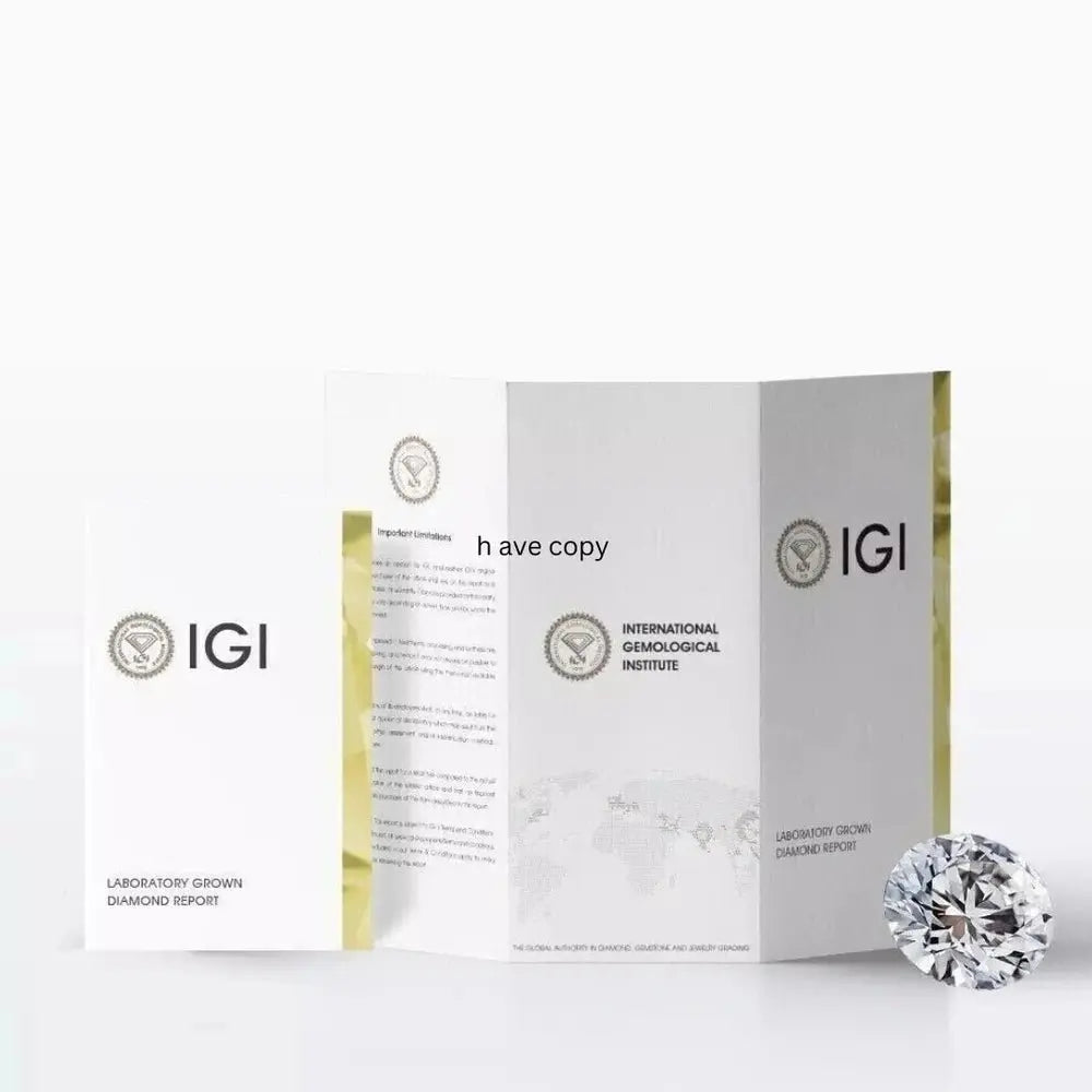 4 Carat Emerald - Cut Solar Diamond Engagement Ring – IGI Certified, 14K White Gold - Future Jewelry