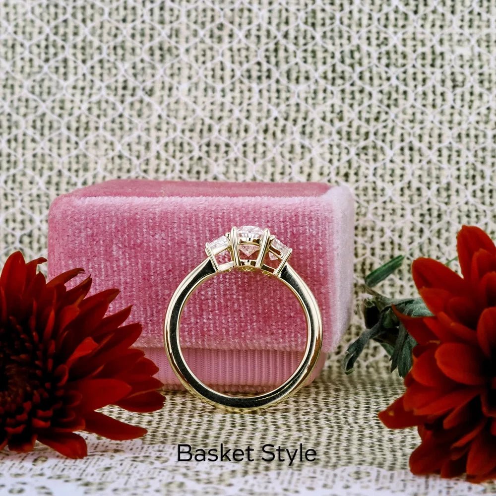 4 Carat Lab - Grown Diamond Engagement Ring in 14K Yellow Gold - Future Jewelry