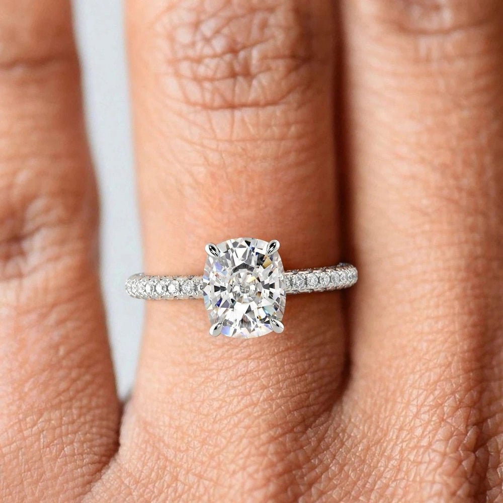 4.75 Carat Lab - Grown Diamond Engagement Ring in 14K White Gold - Future Jewelry
