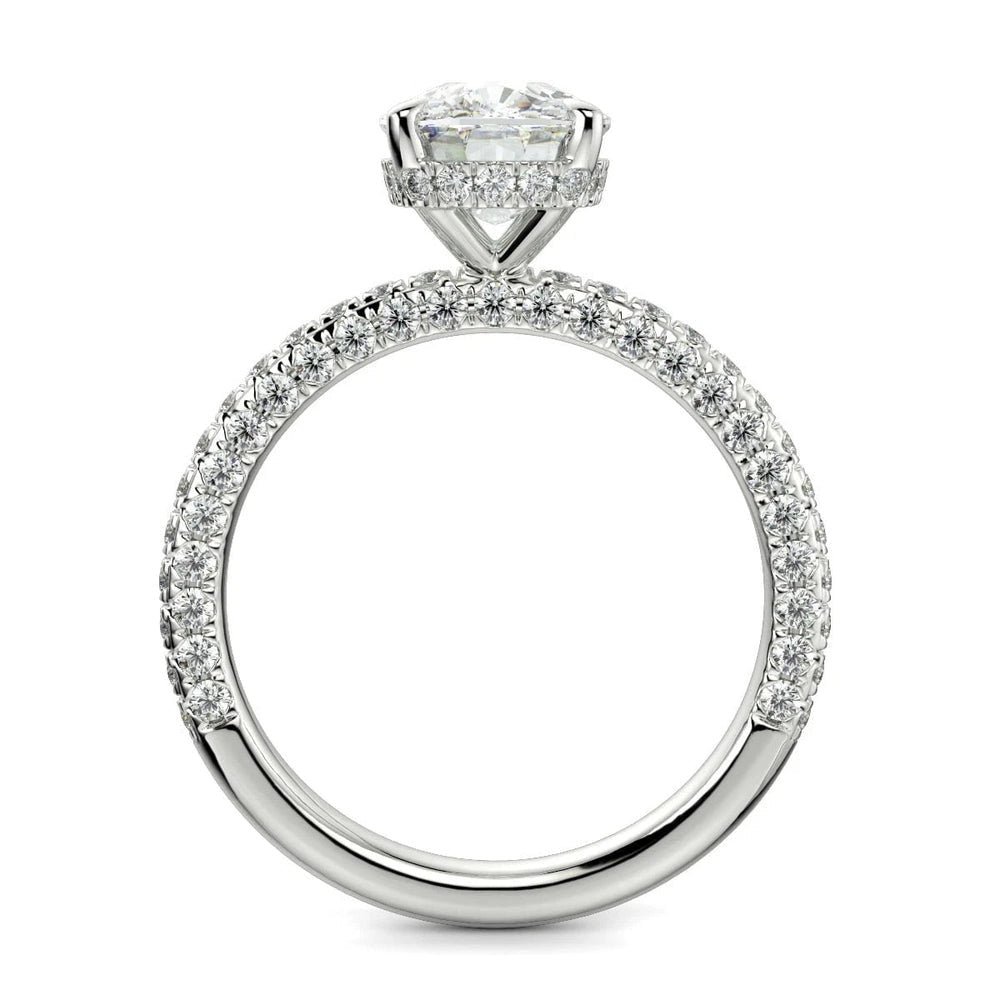 4.75 Carat Lab - Grown Diamond Engagement Ring in 14K White Gold - Future Jewelry