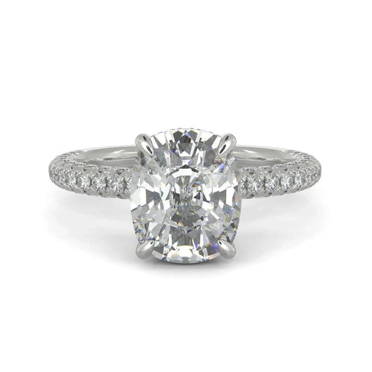4.75 Carat Lab - Grown Diamond Engagement Ring in 14K White Gold - Future Jewelry