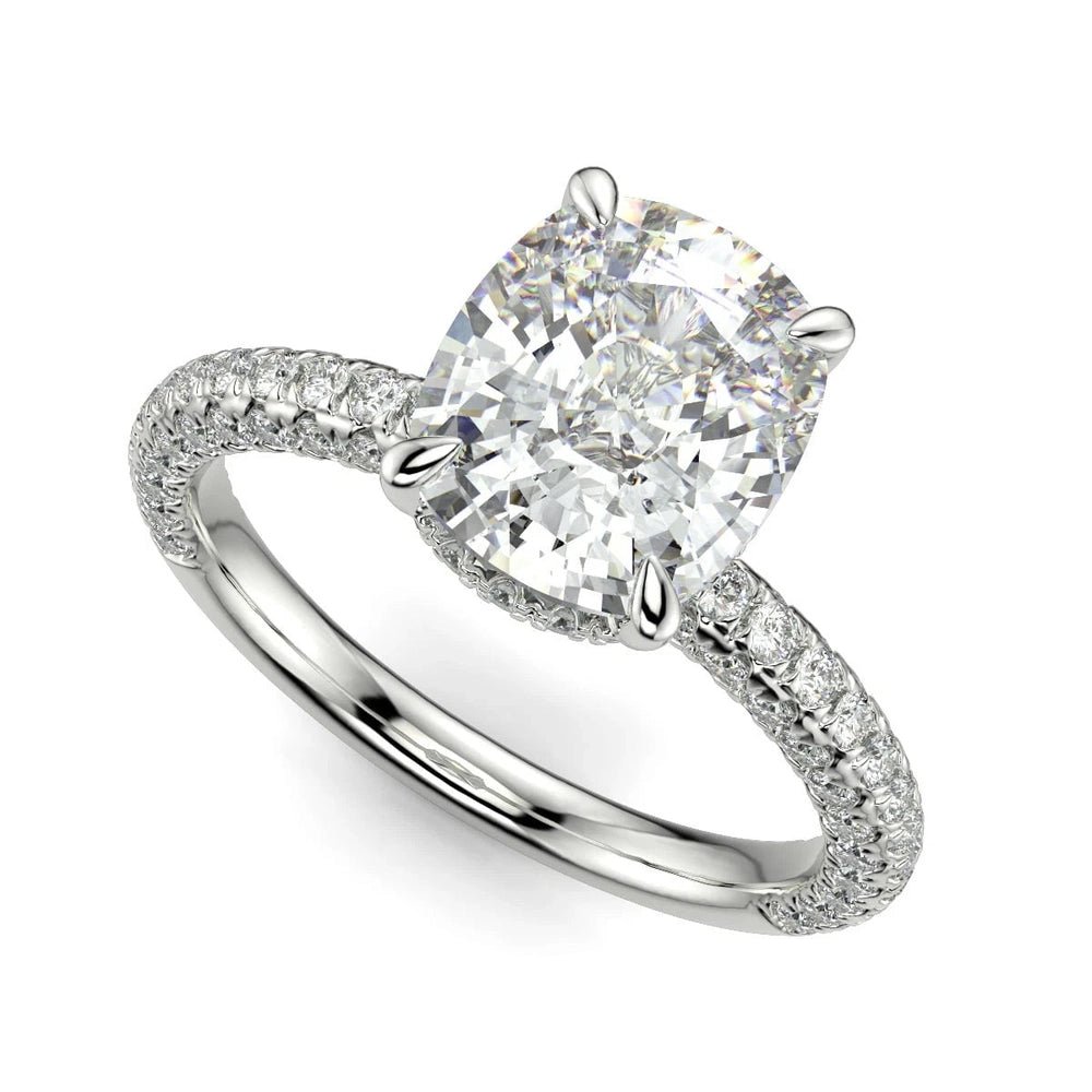 4.75 Carat Lab - Grown Diamond Engagement Ring in 14K White Gold - Future Jewelry