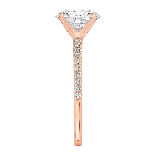 1.25 Carat Lab Diamond Ring in 18K Yellow Gold Future Jewelry