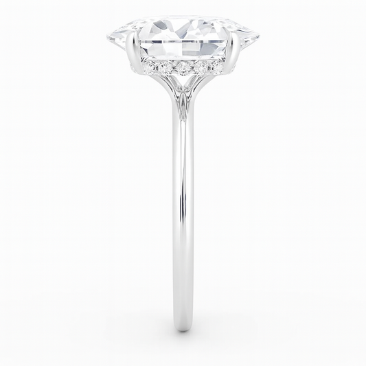 Certified IGI 1.65 Ct Lab Oval Cut Diamond Engagement Ring 14k Yellow Gold Future Jewelry