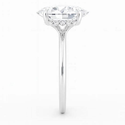 Certified IGI 1.65 Ct Lab Oval Cut Diamond Engagement Ring 14k Yellow Gold Future Jewelry