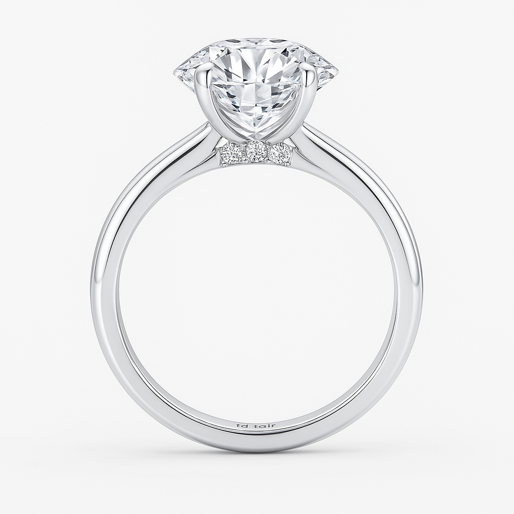 Certified IGI 1.65 Ct Lab Oval Cut Diamond Engagement Ring 14k Yellow Gold