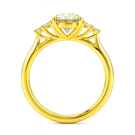 4.6 Carat Lab Diamond Engagement Ring in 14K White Gold Future Jewelry