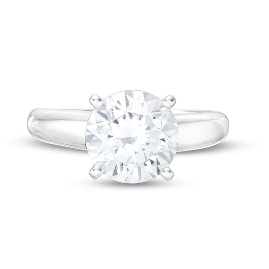 3 Carat Lab Grown Diamond Ring 14K White Gold | Future Jewelry