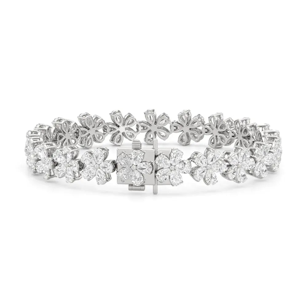 Daisy LG Diamond Bracelet – A Playful Twist on Timeless Elegance