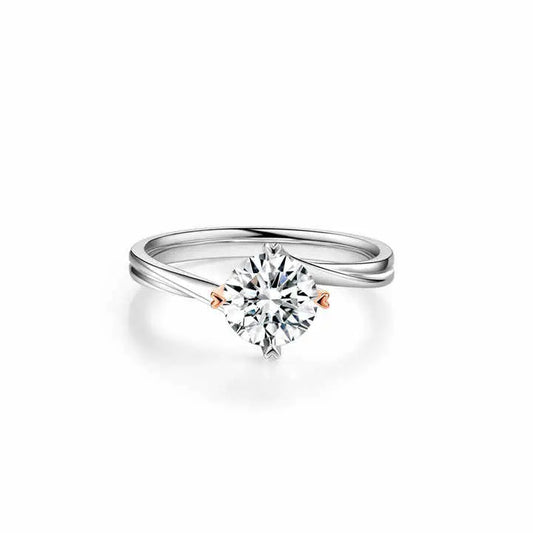 Diamond Engagement Ring for Women in 18K Gold - Future Jewelry