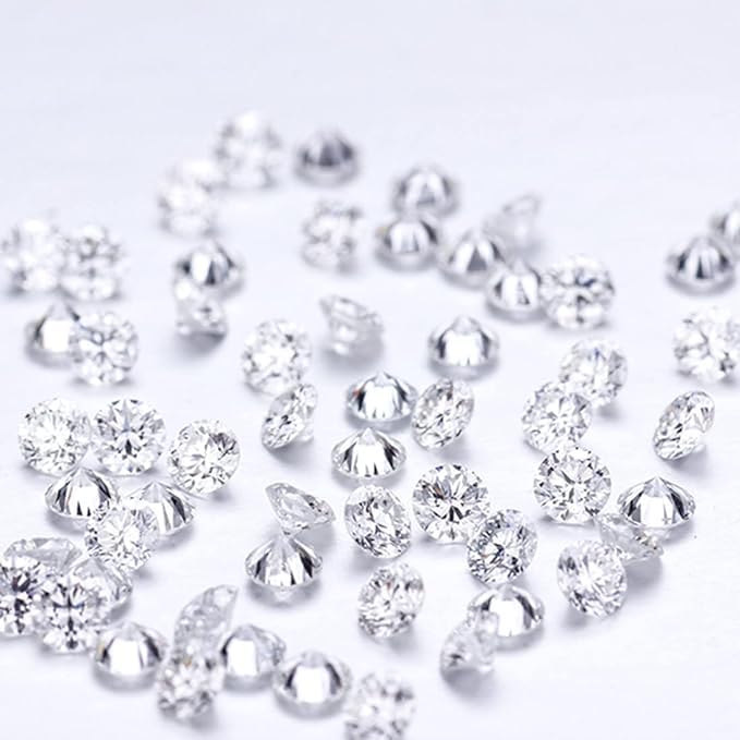 Diamond Jewelry Lab Grown Loose Diamonds 4MM DEF Color VVS1 Clarity 4 Pcs Diamonds in 1 Carat Lot For Jewelry Making - Future Jewelry