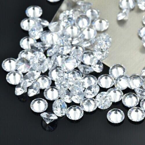 Diamond Jewelry Lab Grown Loose Diamonds 4MM DEF Color VVS1 Clarity 4 Pcs Diamonds in 1 Carat Lot For Jewelry Making - Future Jewelry